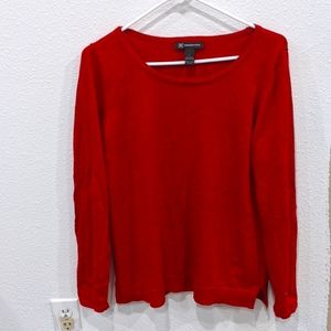 Red sweater